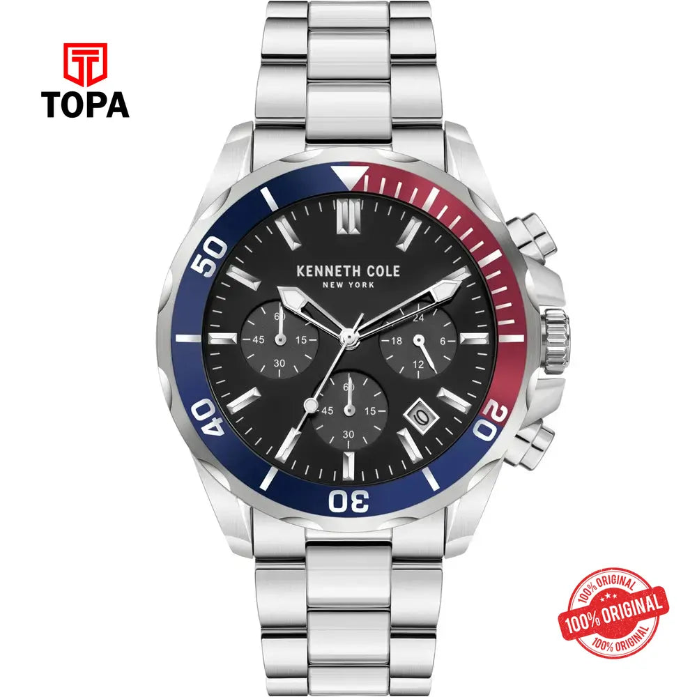 Kenneth Cole KCWGI2105004 Metal Band Men Watch - Topa
