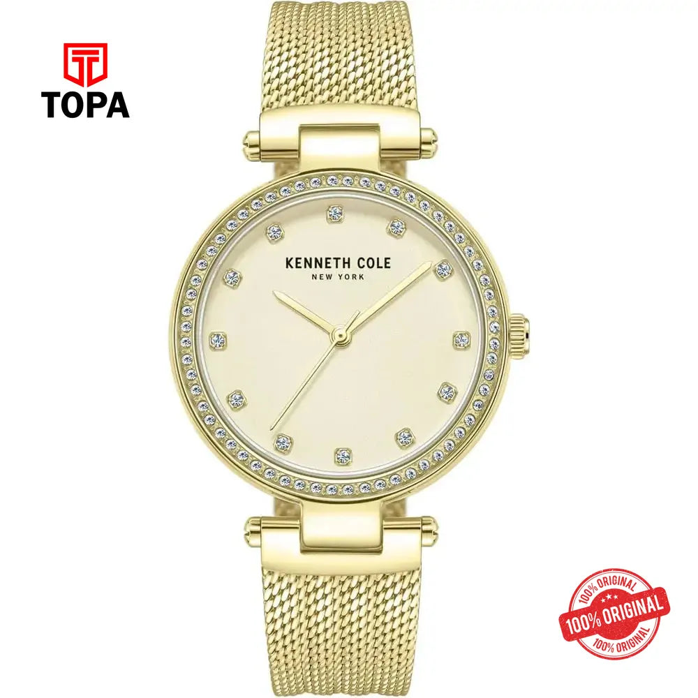 Kenneth Cole KCWLG0048503 Mesh Band Women Watch - Topa