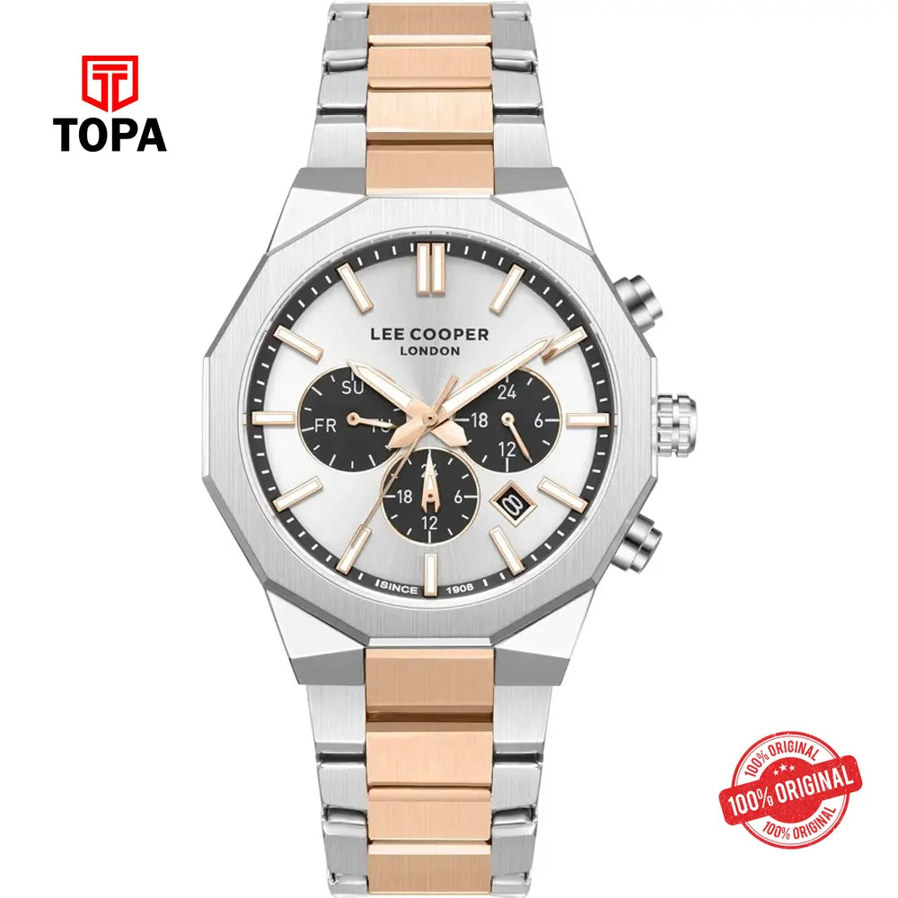 Lee Cooper LC08218.530 Metal Band Men Watch - Topa