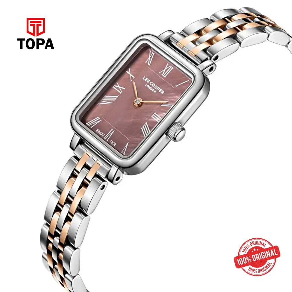 Lee Cooper LC08232.540 Metal Band Women Watch - Topa
