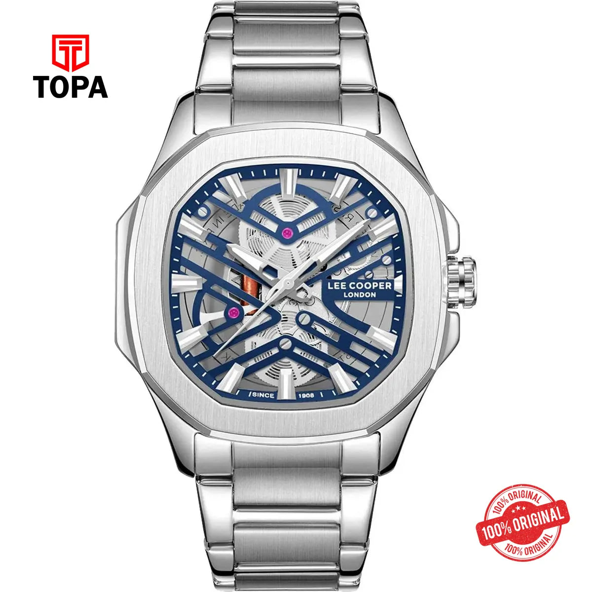 Lee Cooper LC08246.390 Metal Band Men Watch - Topa