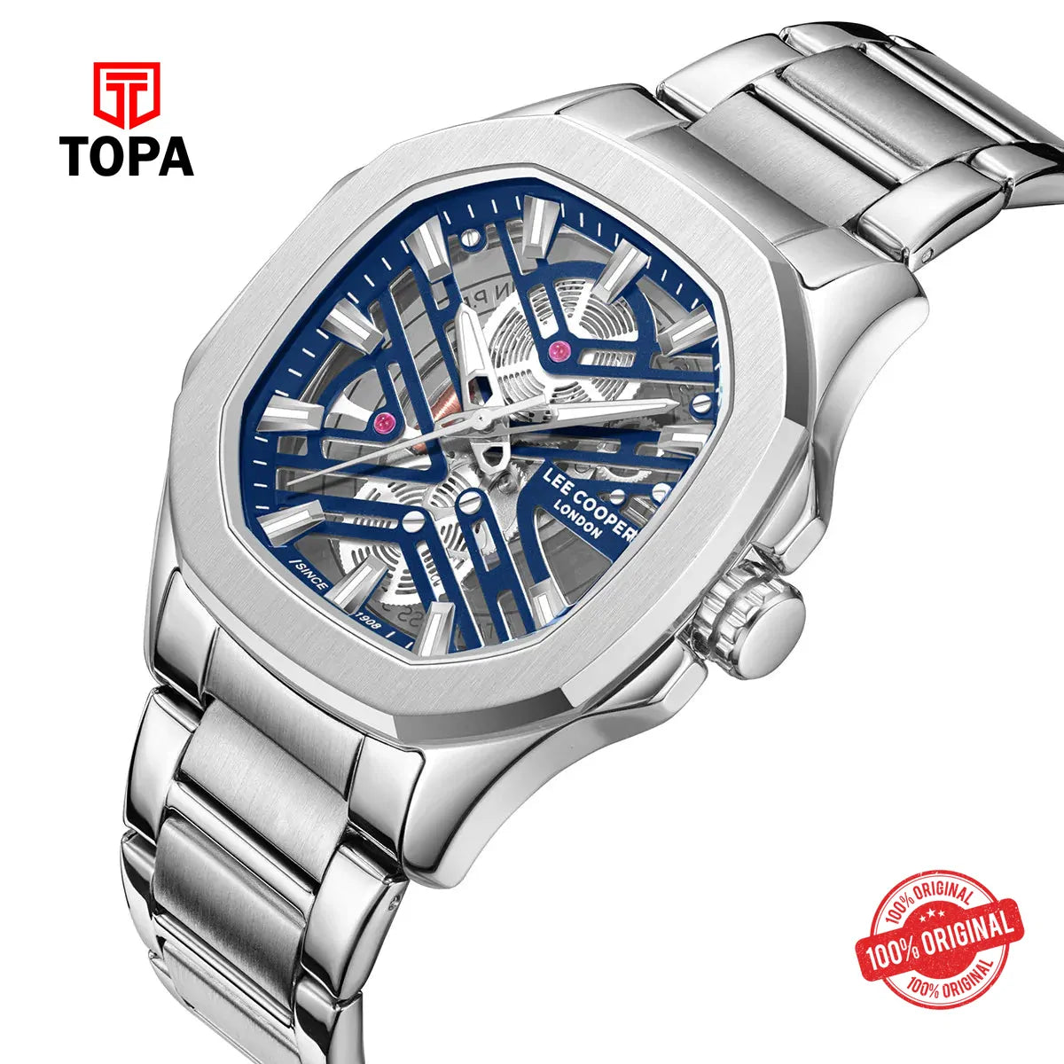 Lee Cooper LC08246.390 Metal Band Men Watch - Topa