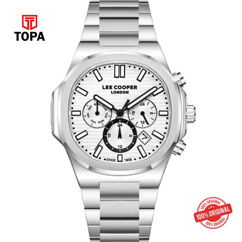 Lee Cooper LC08272.330 Metal Band Men Watch - Topa
