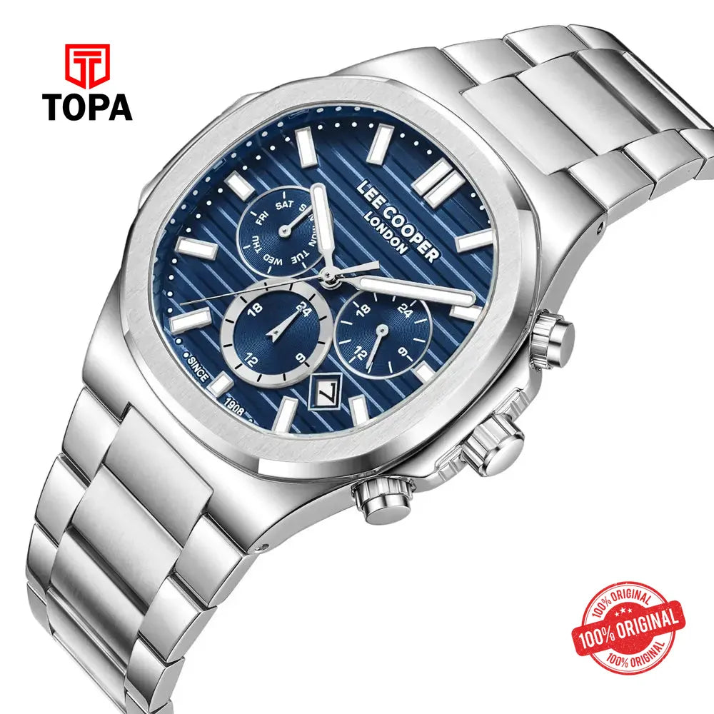 Lee Cooper LC08272.390 Metal Band Men Watch - Topa