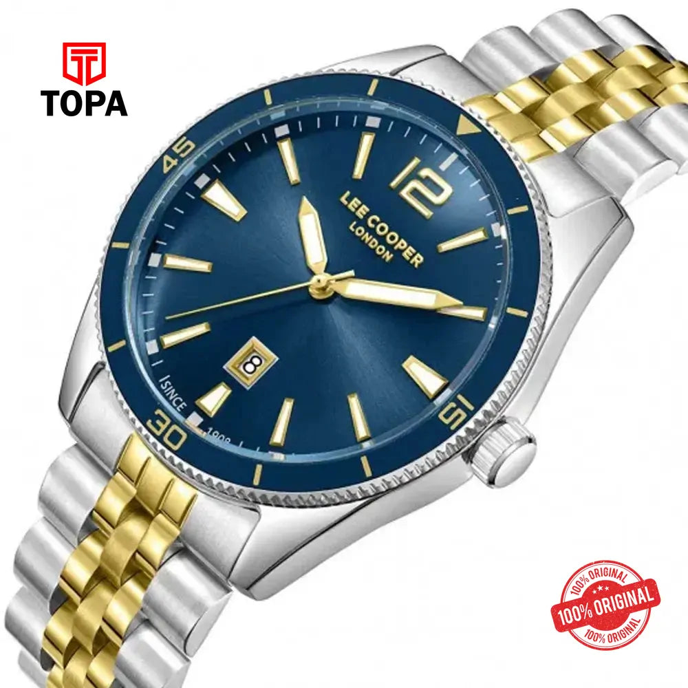 Lee Cooper LC08281.290 Metal Band Men Watch - Topa