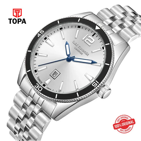 Lee Cooper LC08281.330 Metal Band Men Watch - Topa