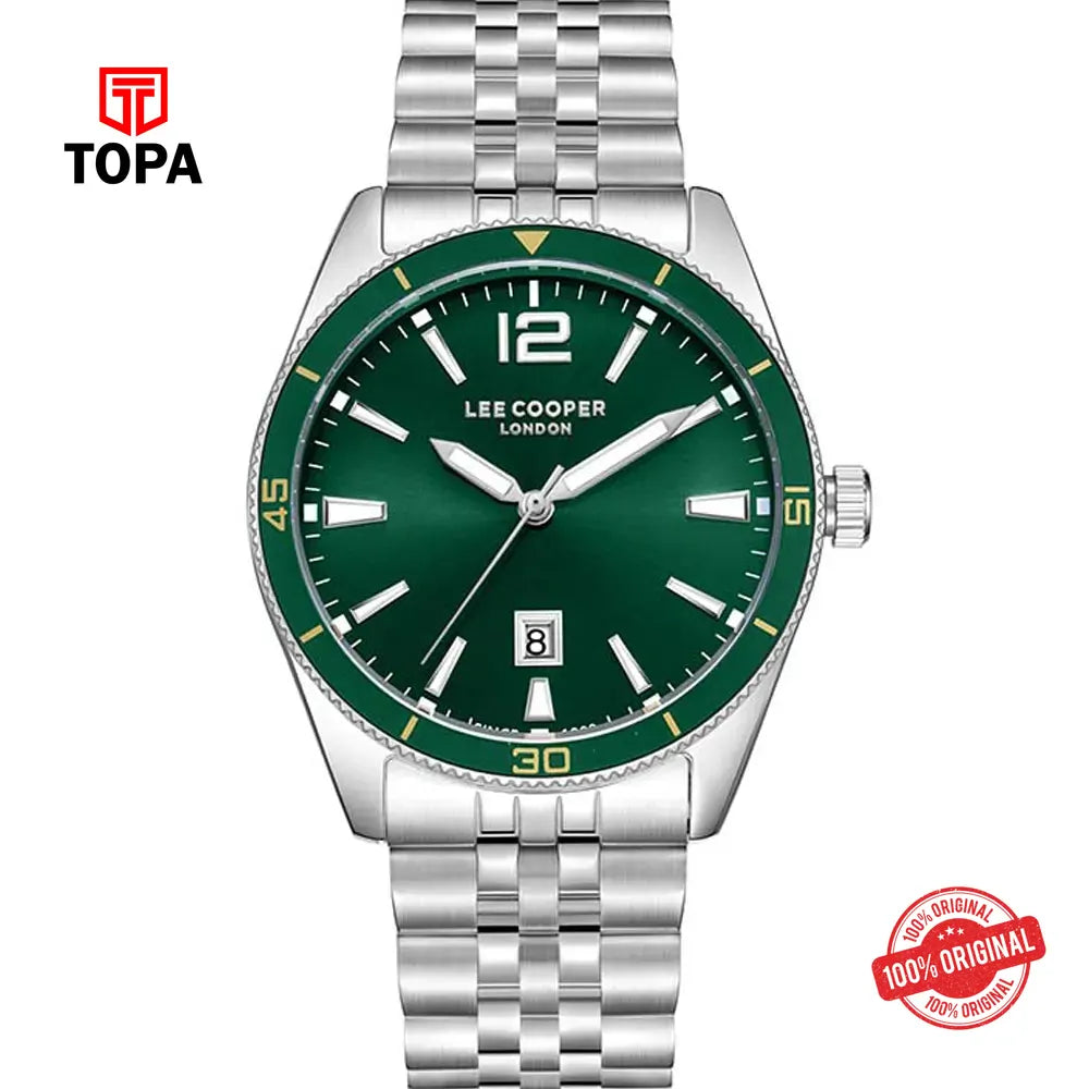 Lee Cooper LC08281.370 Metal Band Men Watch - Topa