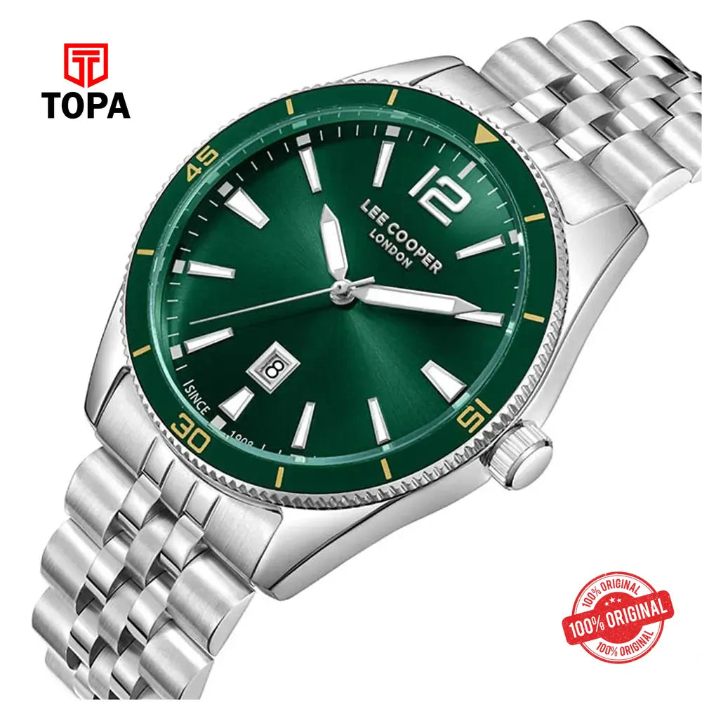 Lee Cooper LC08281.370 Metal Band Men Watch - Topa