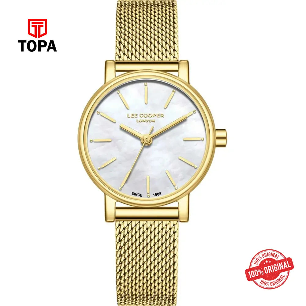 Lee Cooper LC08292.120 Mesh Band Women Watch - Topa