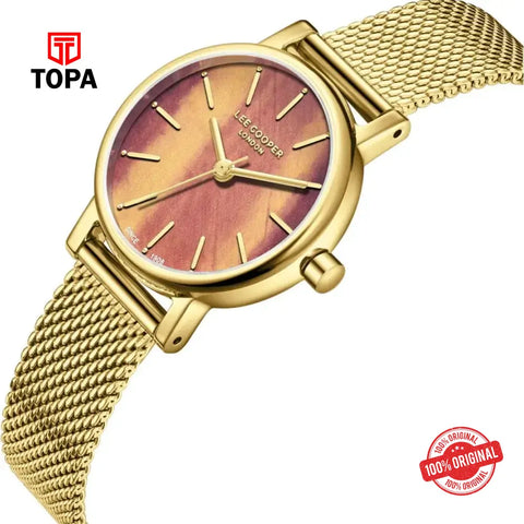 Lee Cooper LC08292.140 Mesh Band Women Watch - Topa