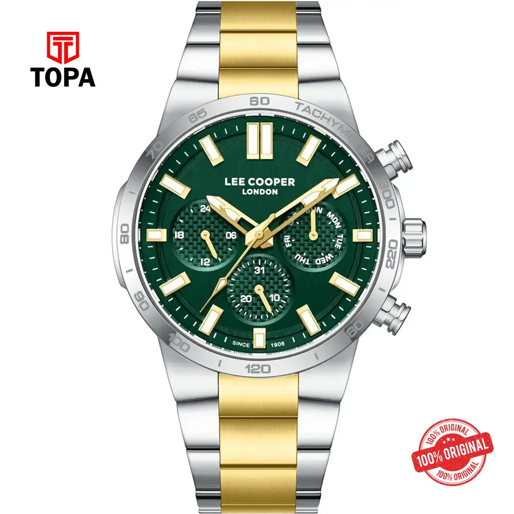 Lee Cooper LC08293.270 Metal Band Men Watch - Topa