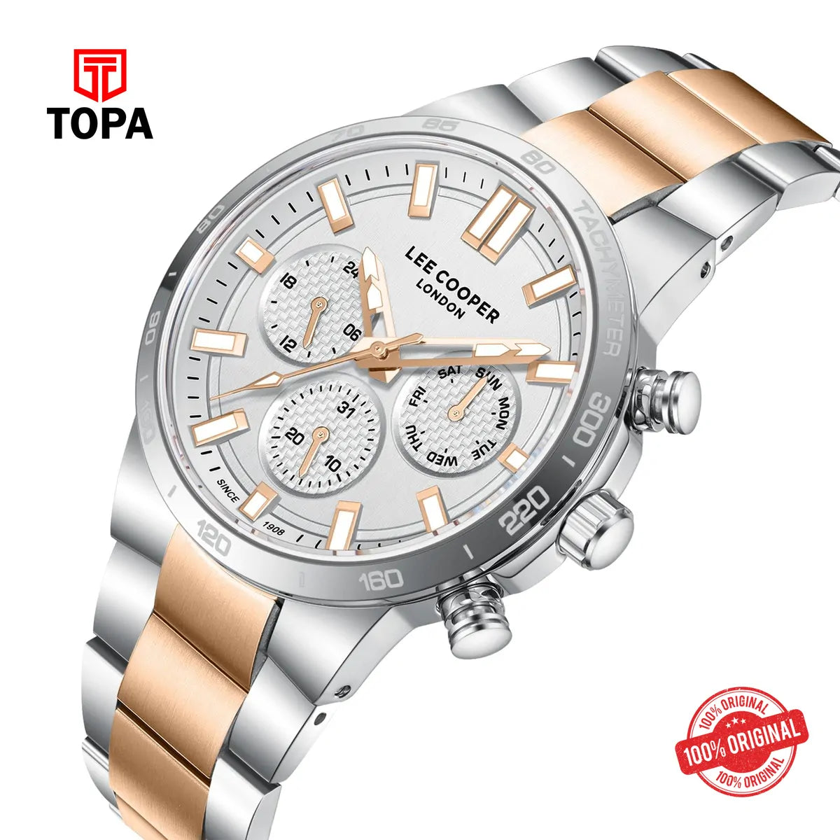 Lee Cooper LC08293.560 Gents Supermetal Watch - Topa