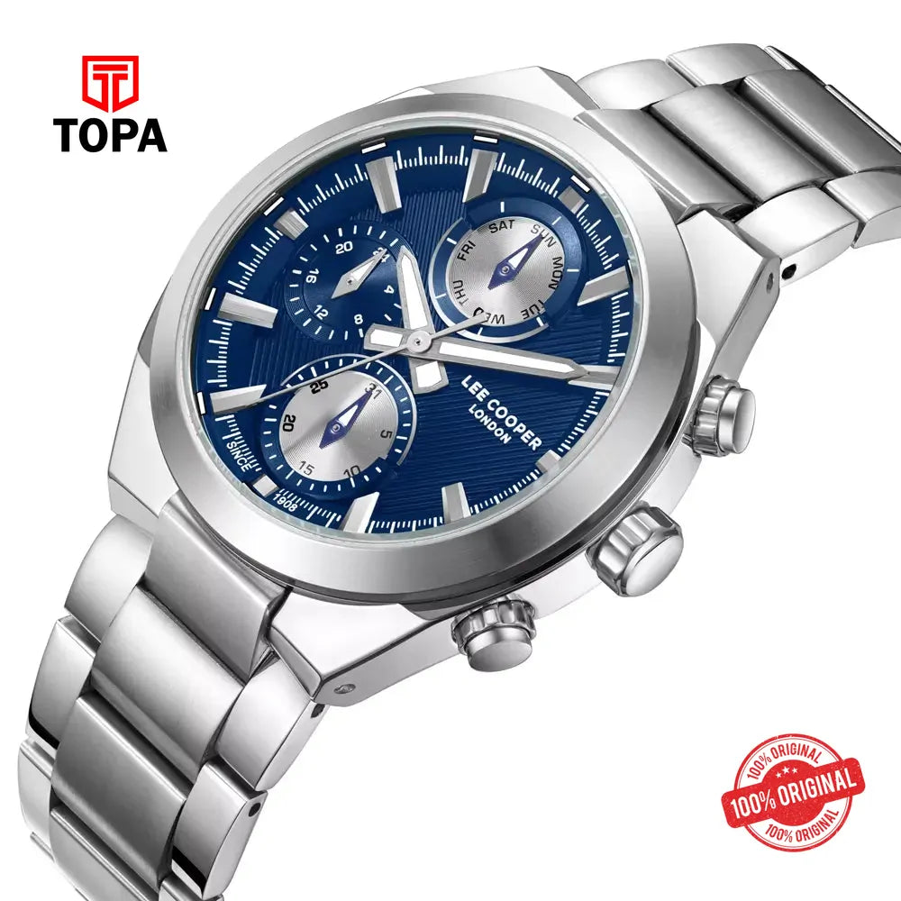 Lee Cooper LC08294.390 Metal Band Men Watch - Topa