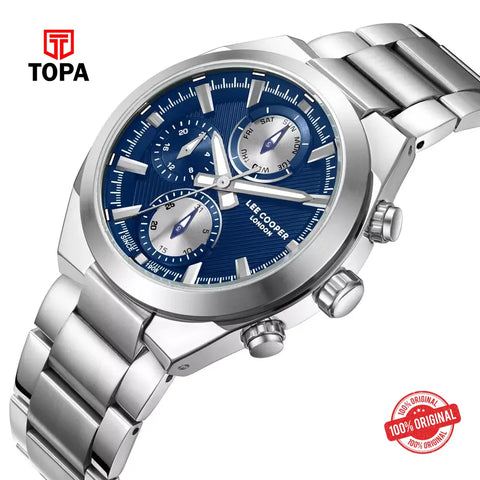 Lee Cooper LC08294.390 Metal Band Men Watch - Topa