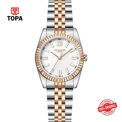 Lee Cooper LC08303.520 Metal Band Women Watch - Topa