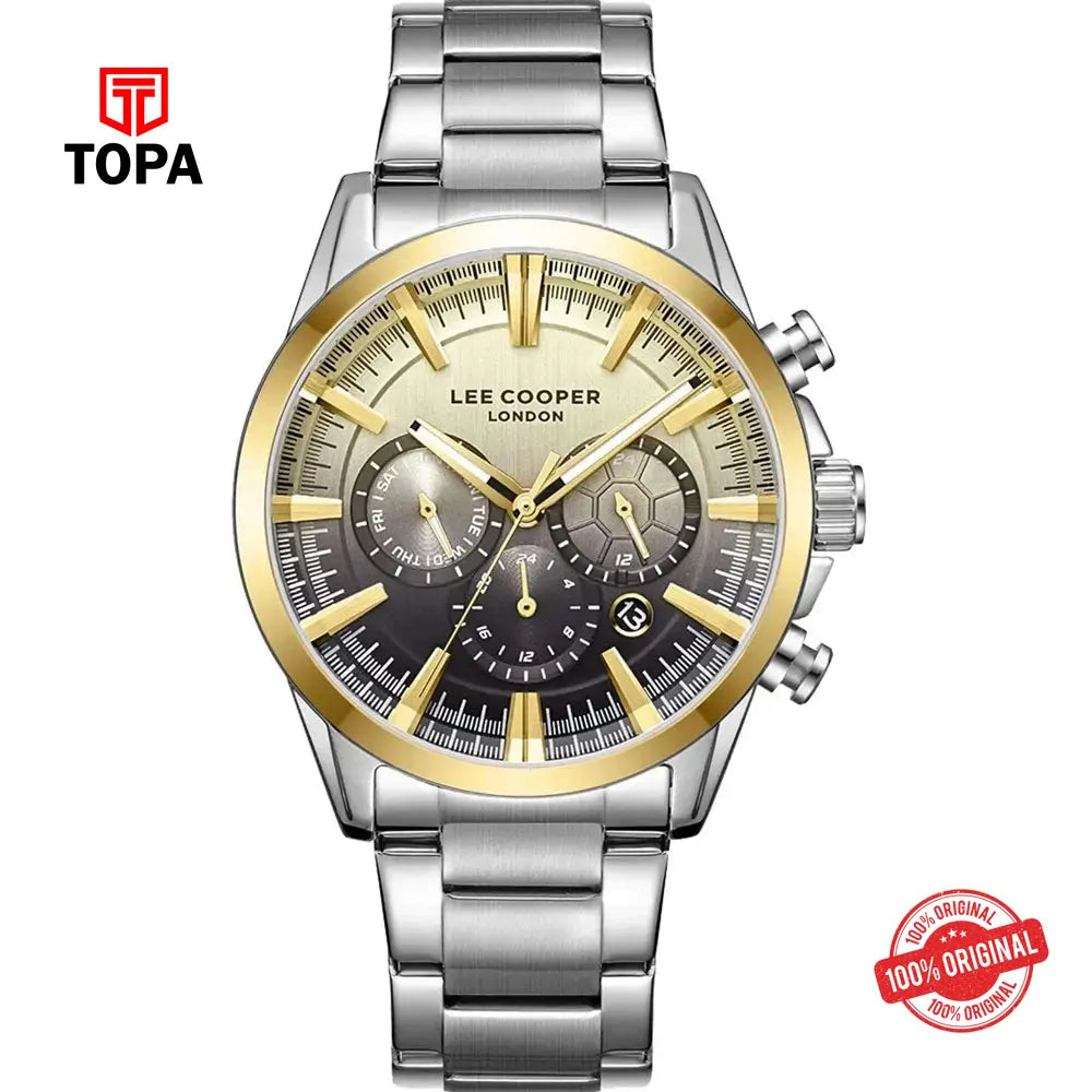 Lee Cooper LC08305.210 Metal Band Men Watch - Topa