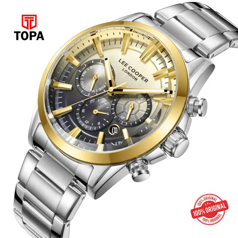 Lee Cooper LC08305.210 Metal Band Men Watch - Topa