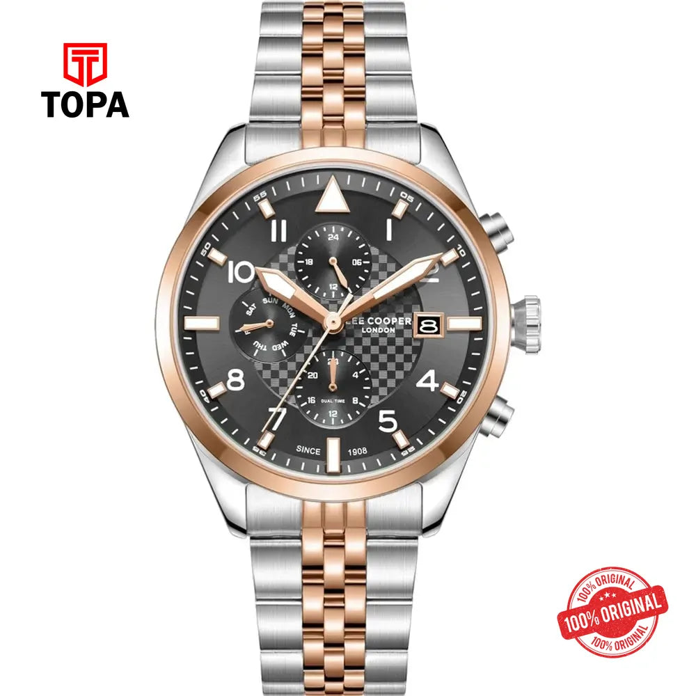 Lee Cooper LC08318.560 Metal Band Men Watch - Topa