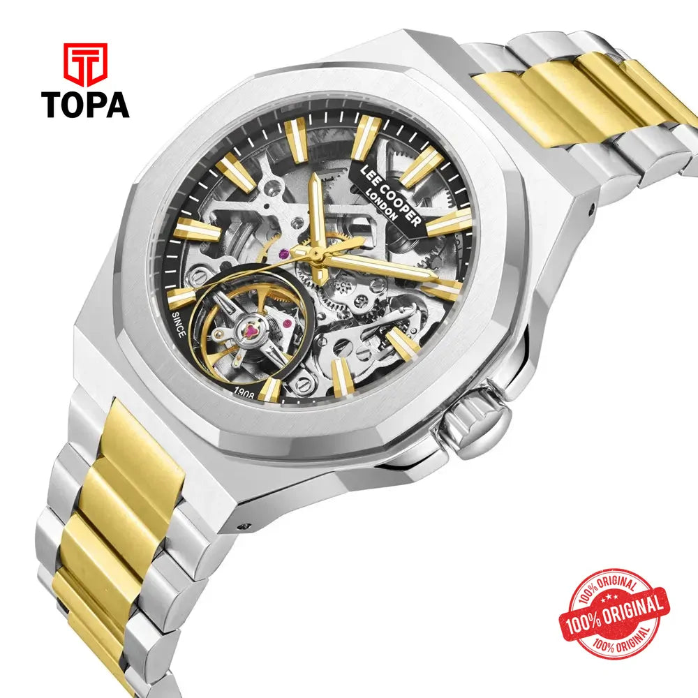 Lee Cooper LC08368.230 Metal Band Men Watch - Topa