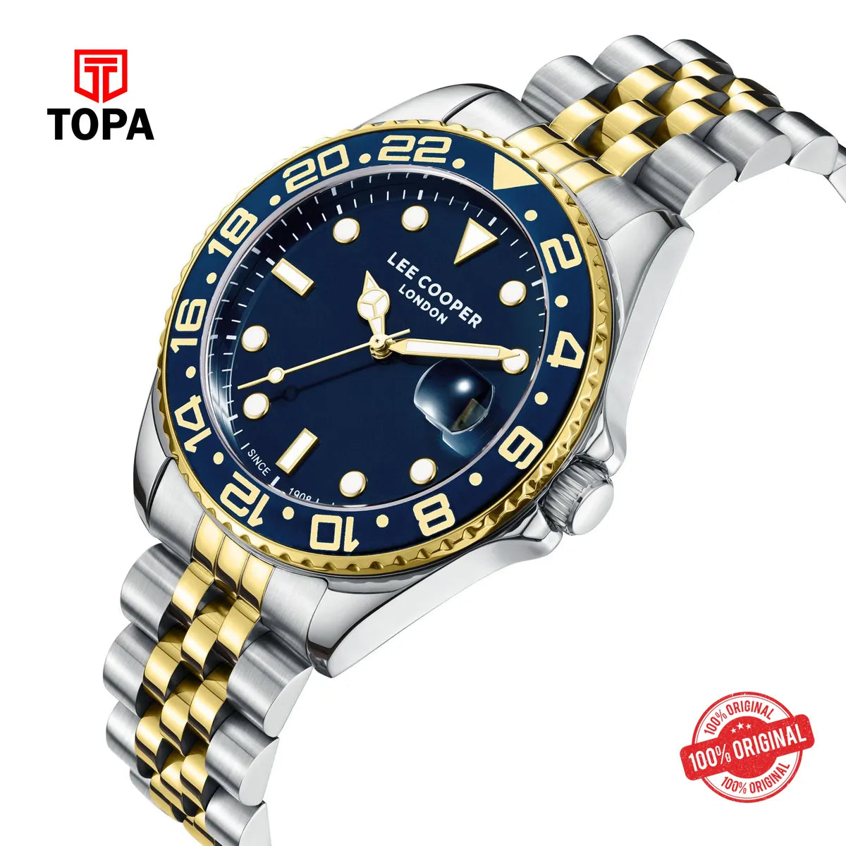 Lee Cooper Men's Super Metal Watch LC08142.290 - Topa