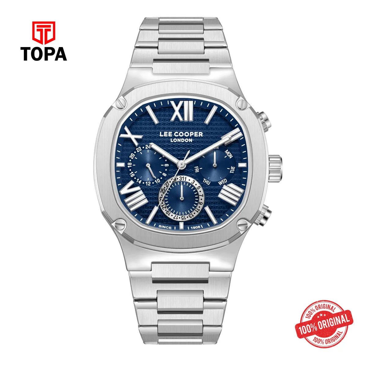 Lee Cooper Men's Super Metal Watch LC08146.390 - Topa