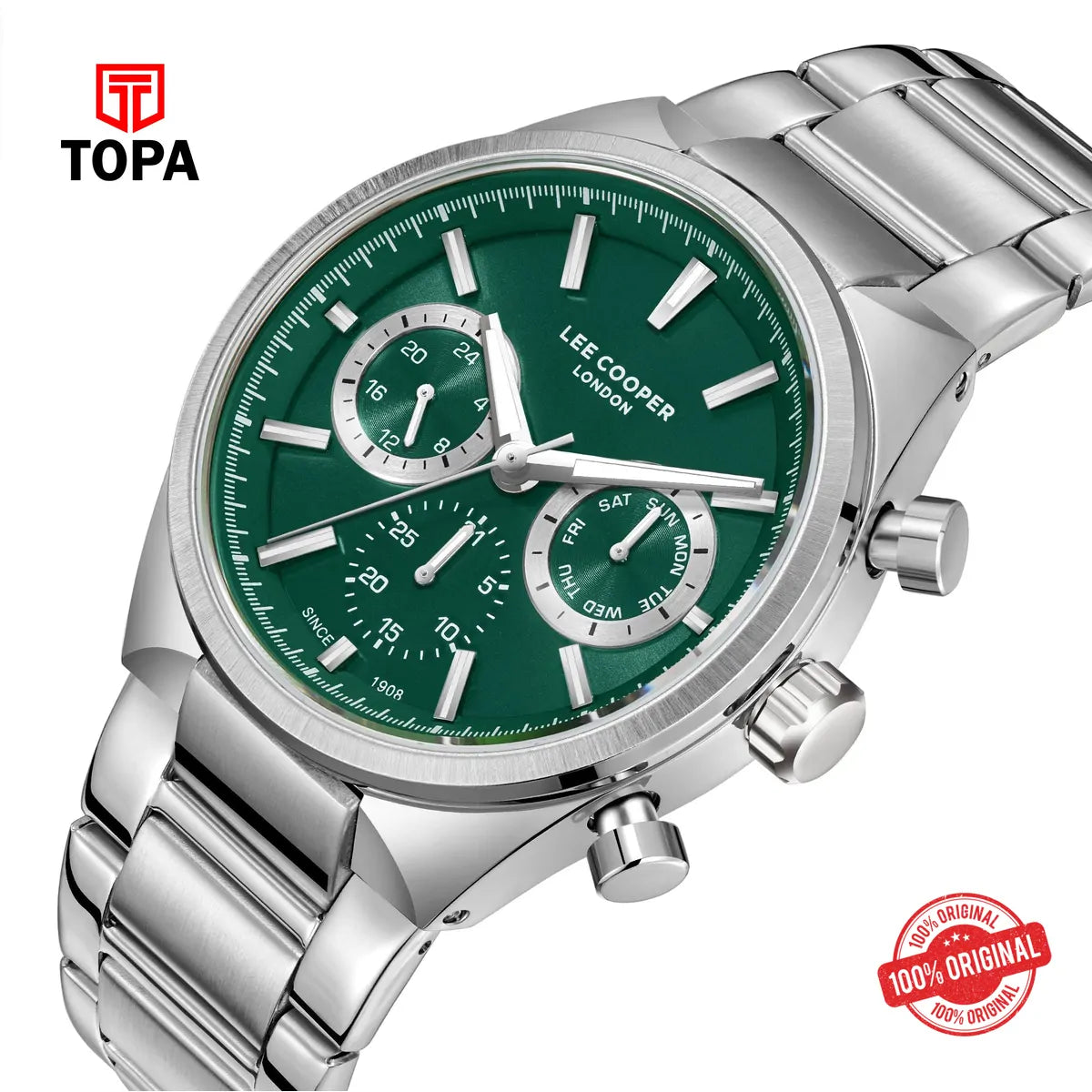 Lee Cooper Men's Super Metal Watch LC08174.370 - Topa
