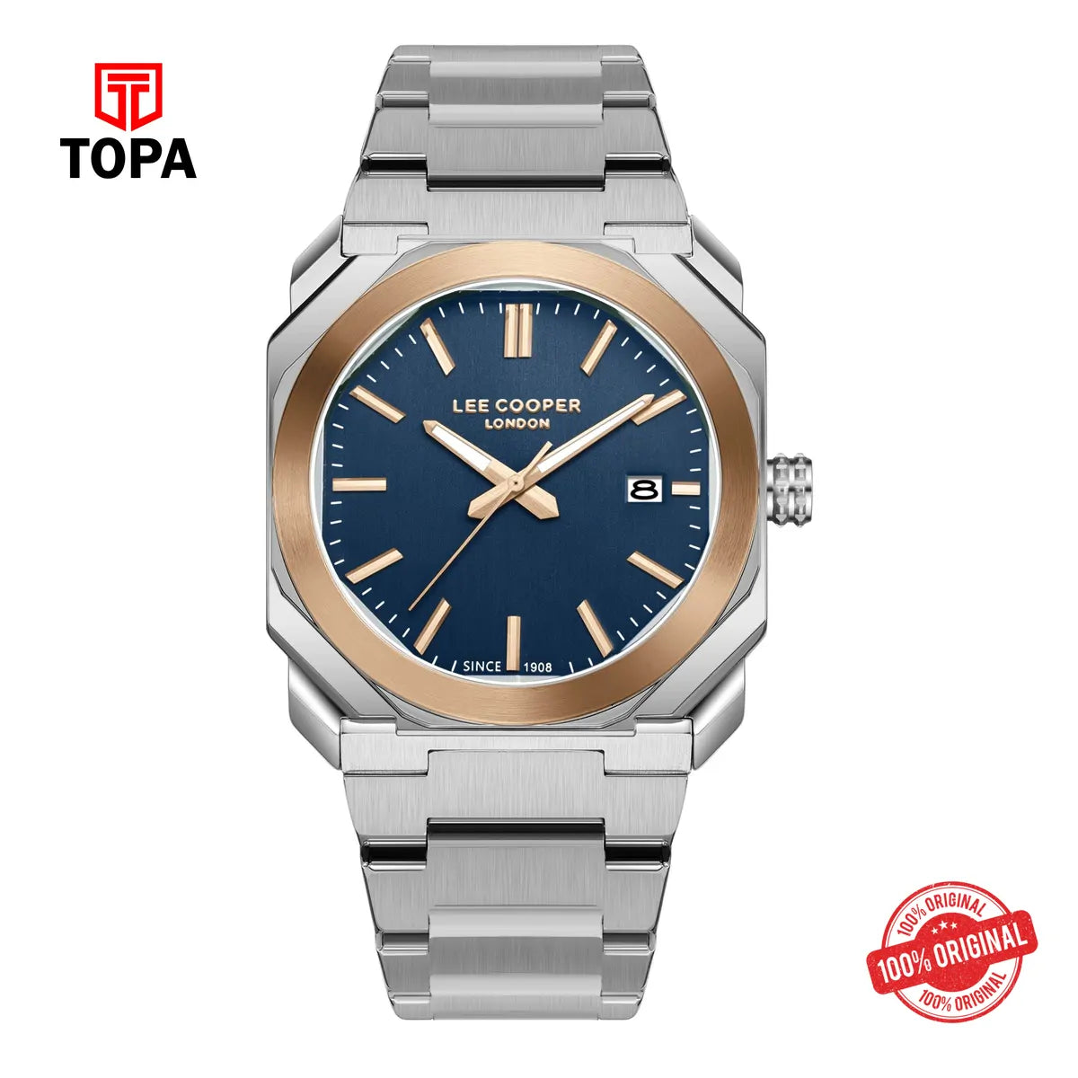 Lee Cooper Men's Super Metal Watch LC08185.590 - Topa