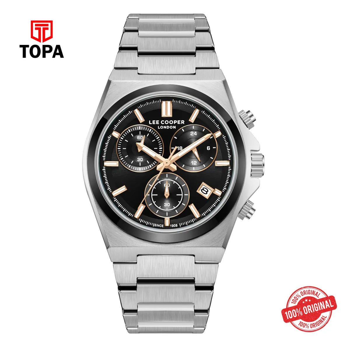 Lee Cooper Men's Super Metal Watch LC08188.650 - Topa