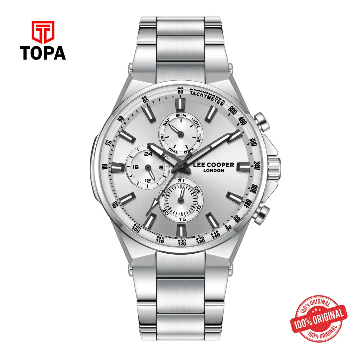 Lee Cooper Men's Supermetal Watch LC08219.330 - Topa
