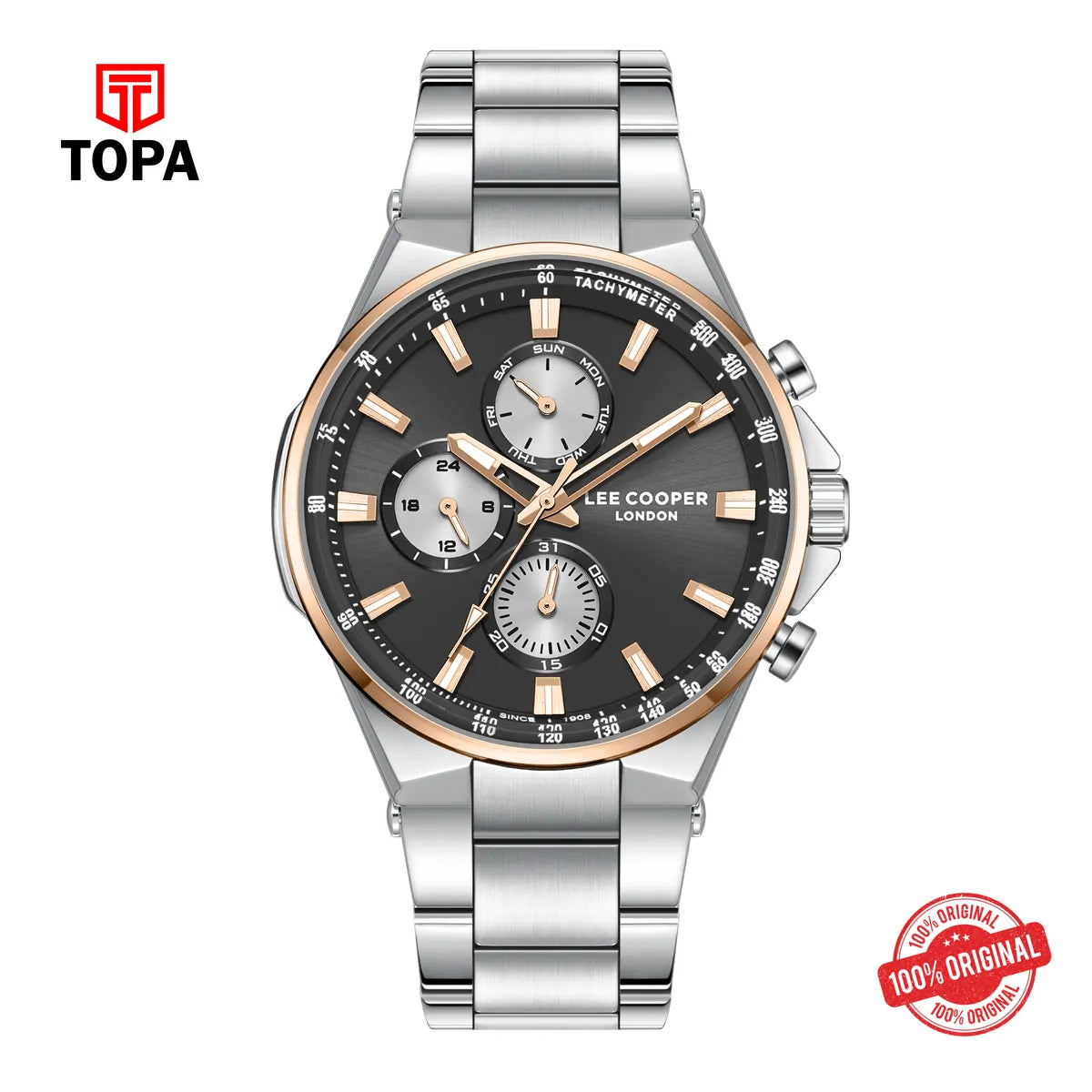 Lee Cooper Men's Supermetal Watch LC08219.550 - Topa