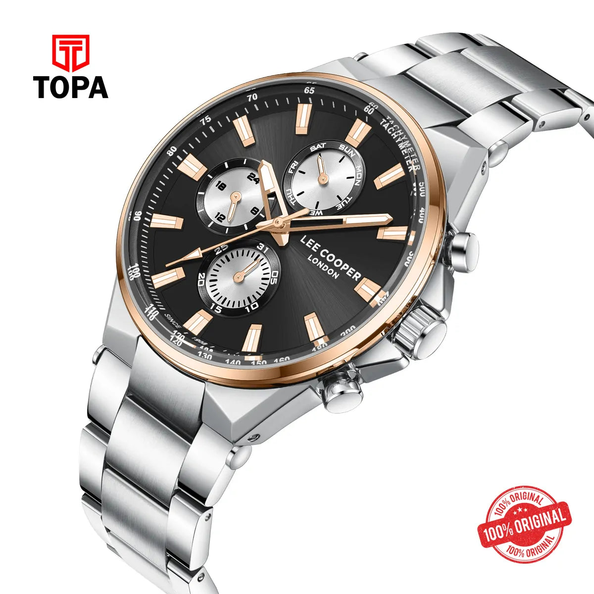 Lee Cooper Men's Supermetal Watch LC08219.550 - Topa