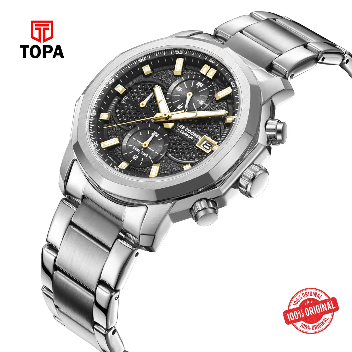 Lee Cooper Men's Supermetal Watch LC08256.350 - Topa