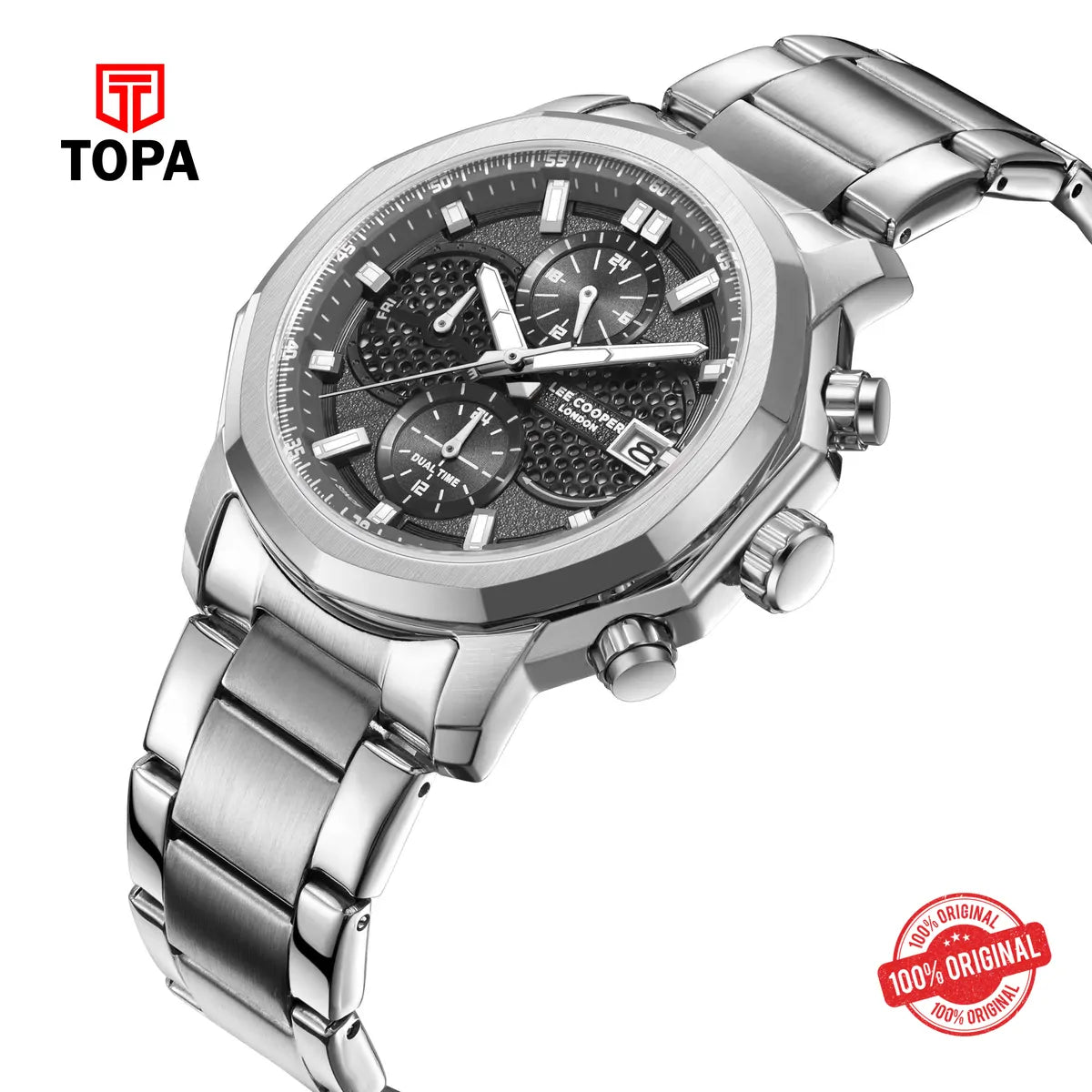 Lee Cooper Men's Supermetal Watch LC08256.360 - Topa