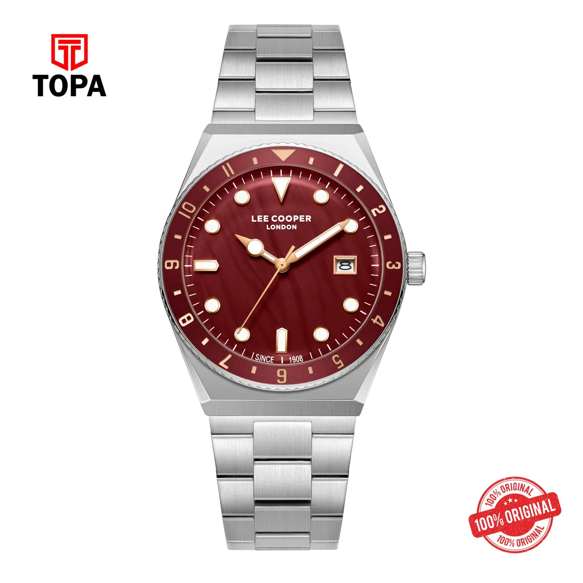 Lee Cooper Men's Supermetal Watch LC08284.380 - Topa