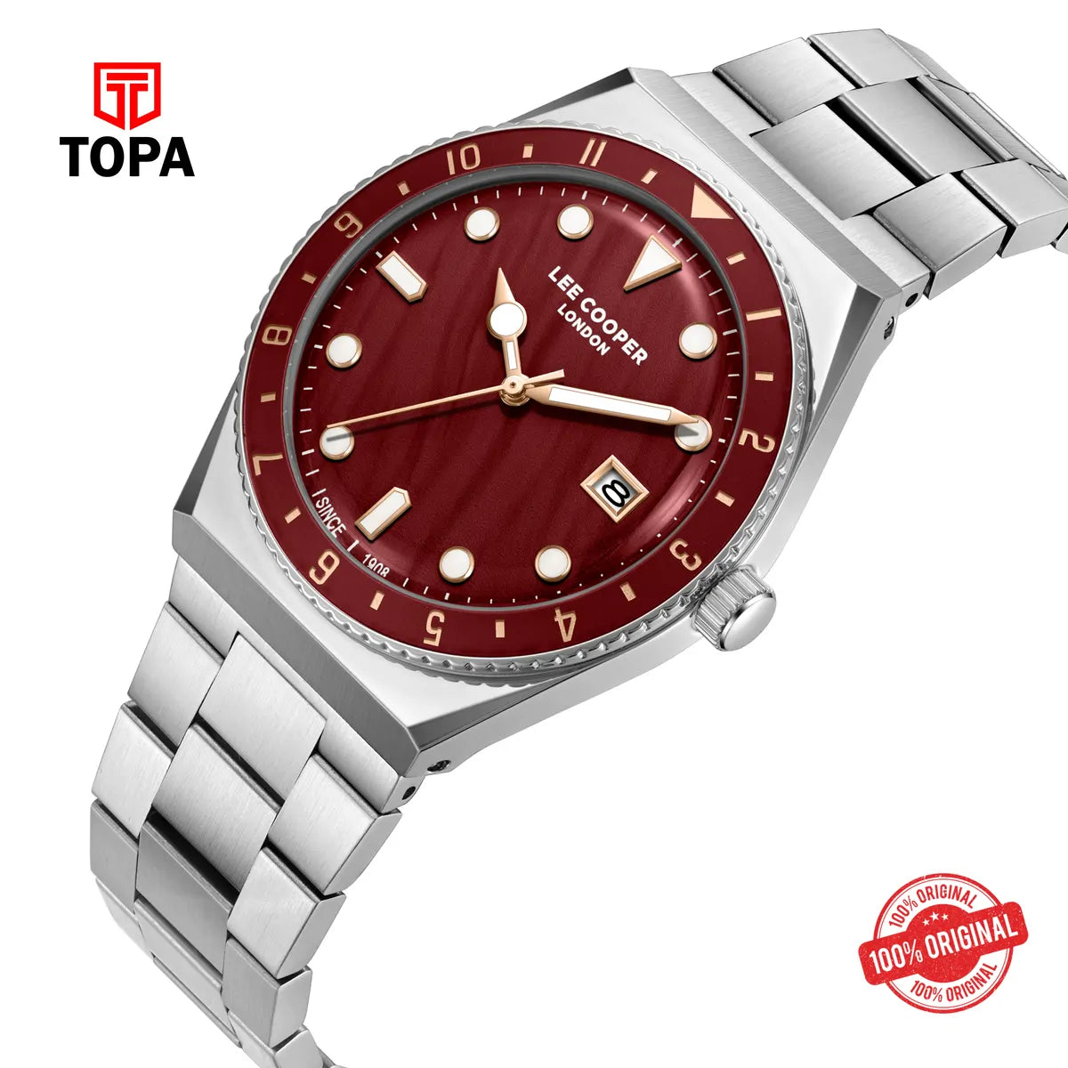 Lee Cooper Men's Supermetal Watch LC08284.380 - Topa