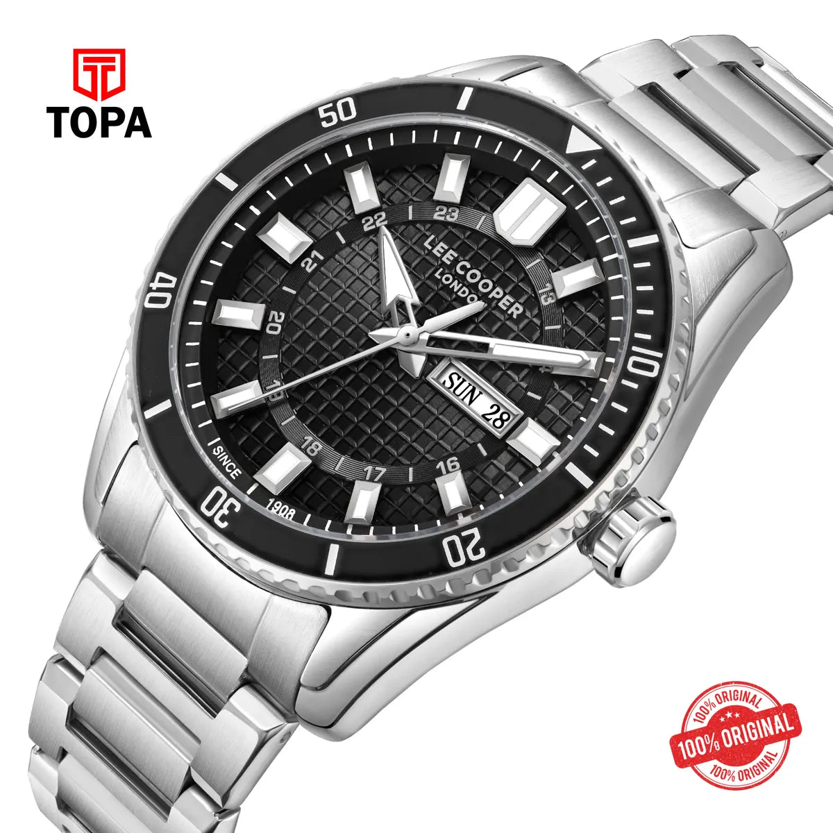 Lee Cooper Men's Supermetal Watch LC08314.350 - Topa