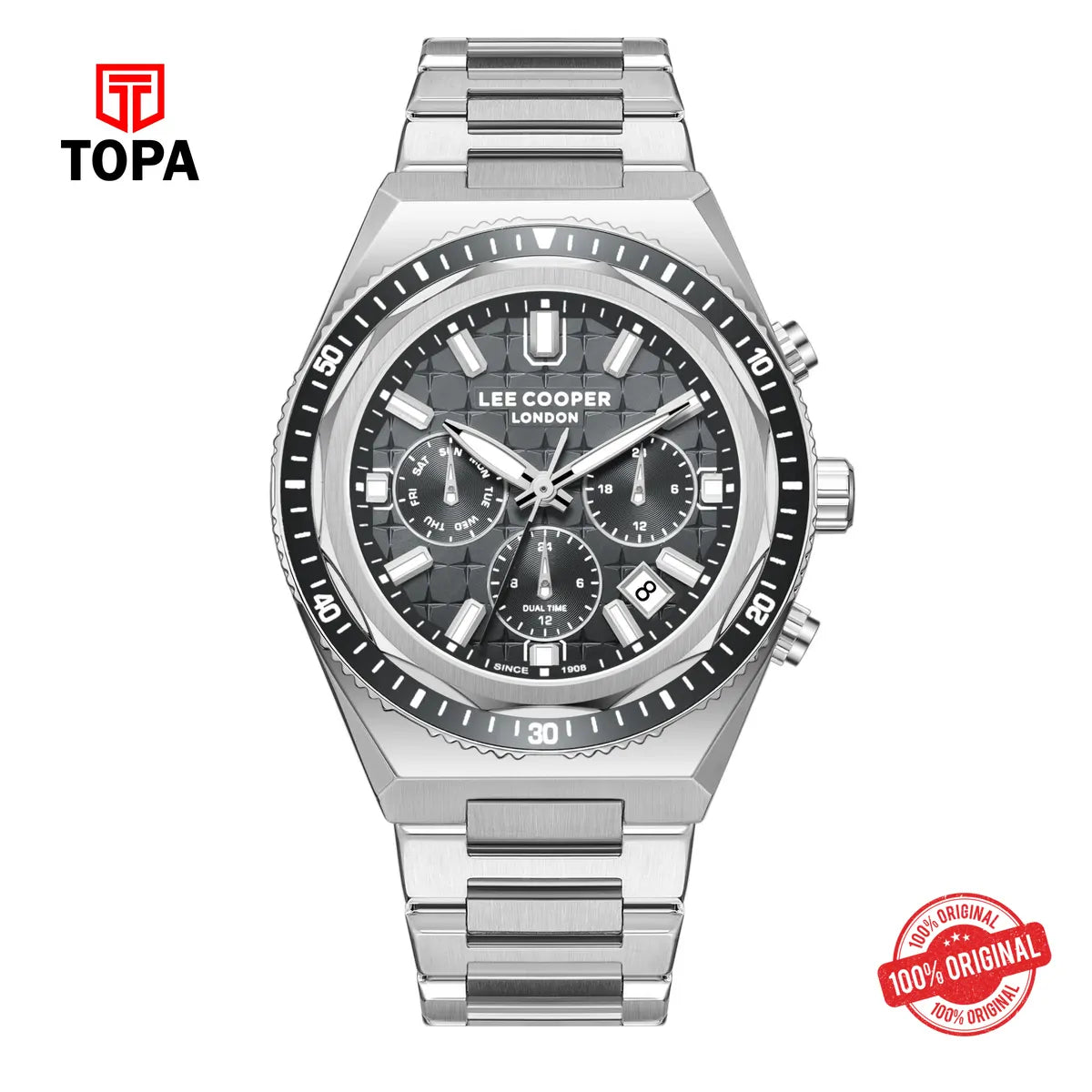 Lee Cooper Men's Supermetal Watch LC08317.360 - Topa