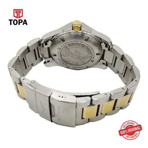 Longiness L3.740.3.96.7 Pre-Owned Metal Band Men Watch - Topa