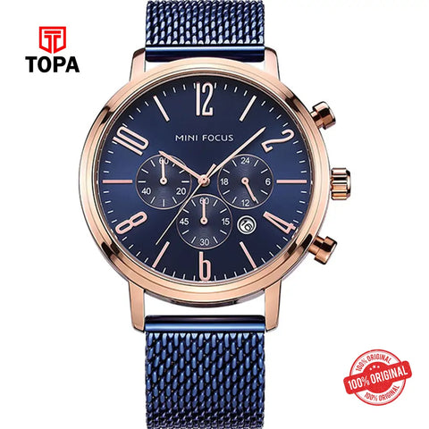 Mini Focus MF0183G-02 Chronograph Men Watch - Topa