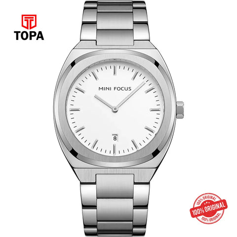 Mini Focus MF0319G-01 Metal Band Men Watch - Topa