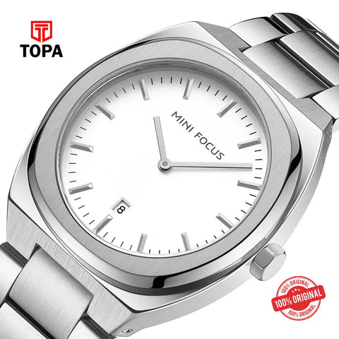 Mini Focus MF0319G-01 Metal Band Men Watch - Topa