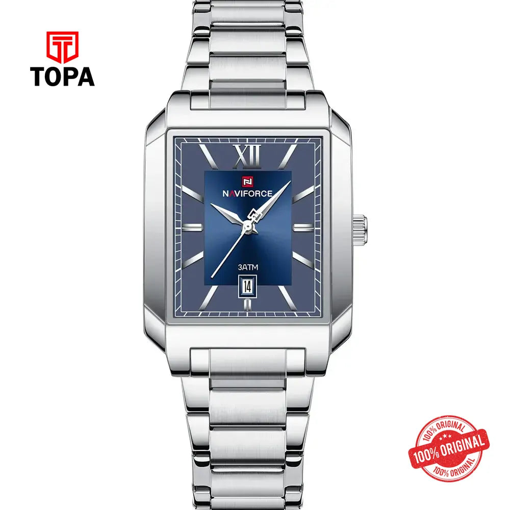 NaviForce NF9251G-CH-BLU Metal Band Men Watch - Topa