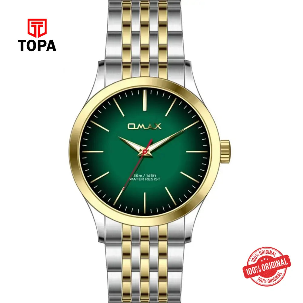 Omax ACB101N00E Metal Band Men Watch - Topa