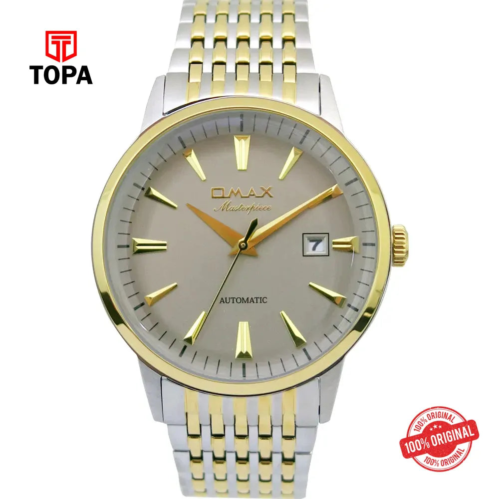 Omax OABB001T9TI Masterpiece Metal Band Men Watch - Topa