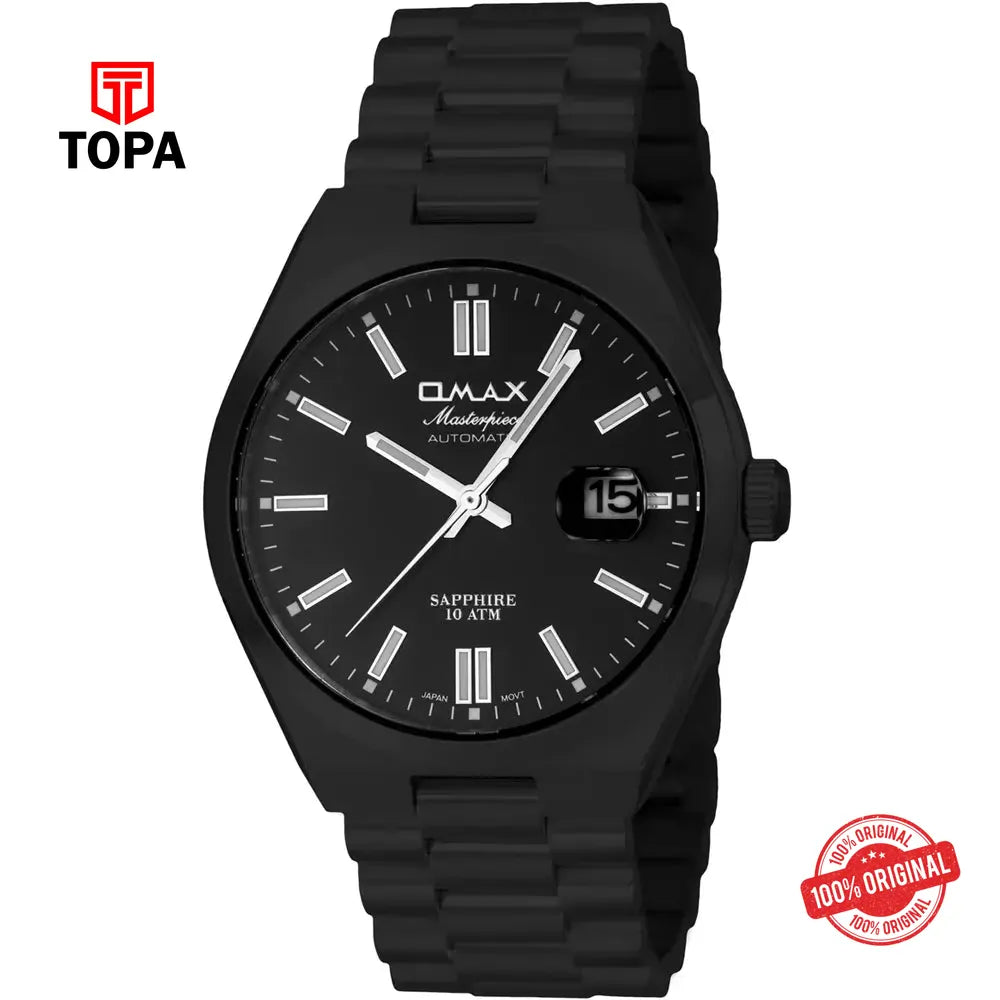 Omax OACZ001M22S Masterpiece Metal Band Men Watch - Topa