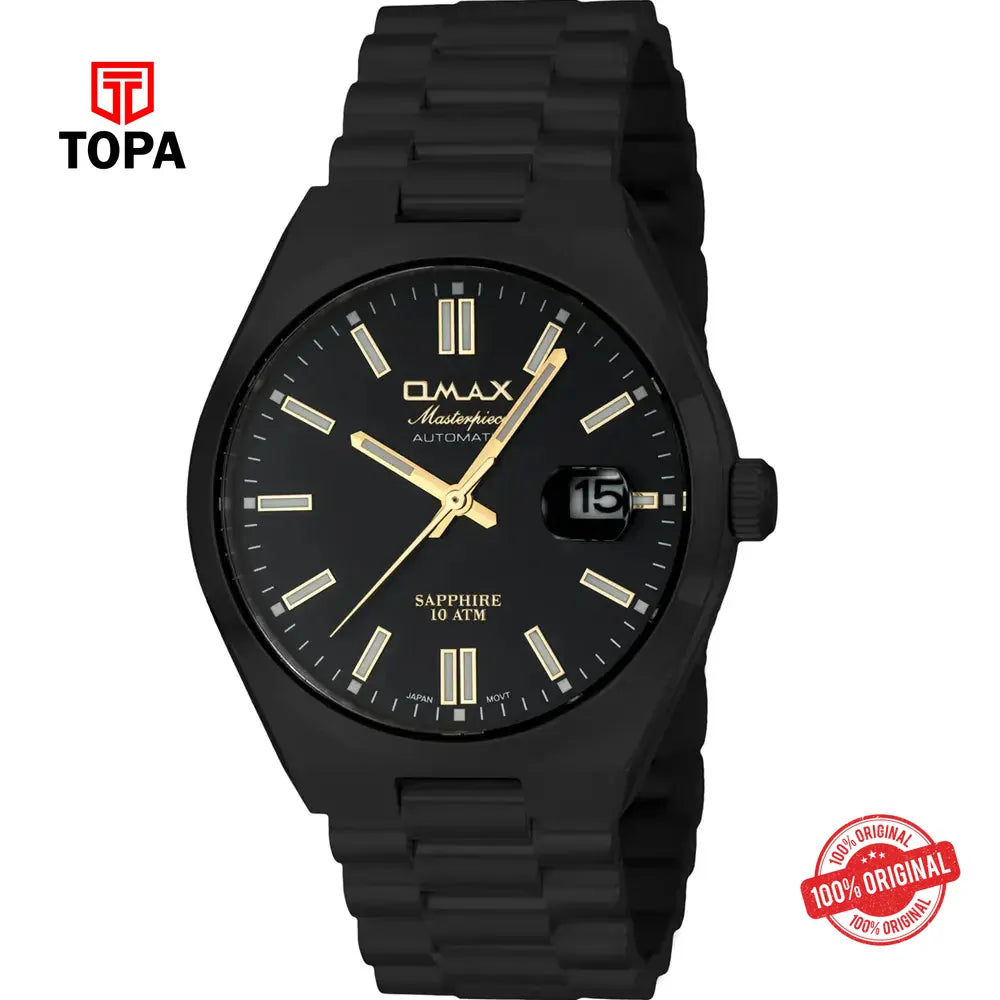 Omax OACZ001M22Y Masterpiece Metal Band Men Watch - Topa