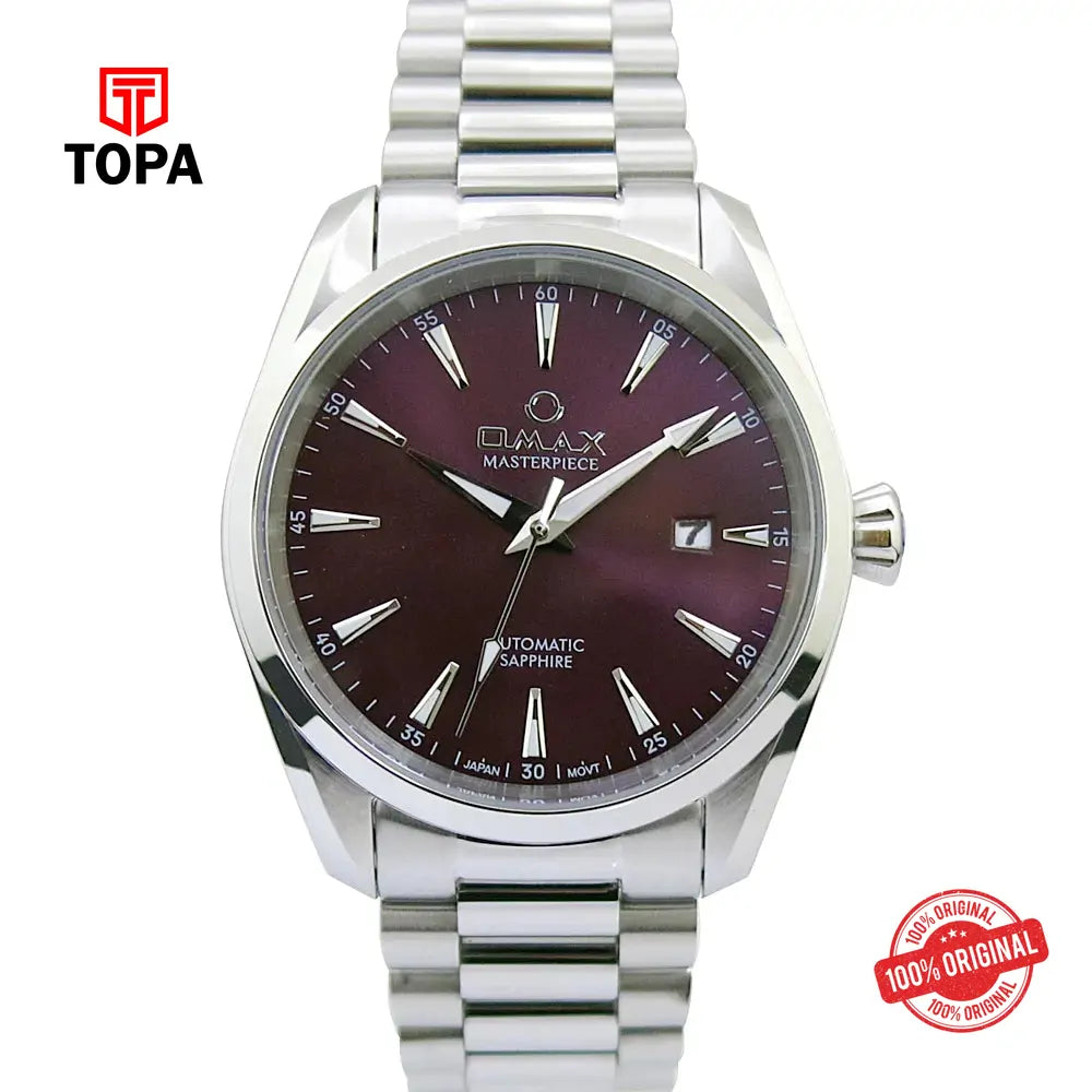 Omax OAOM001P86I Masterpiece Metal Band Men Watch - Topa