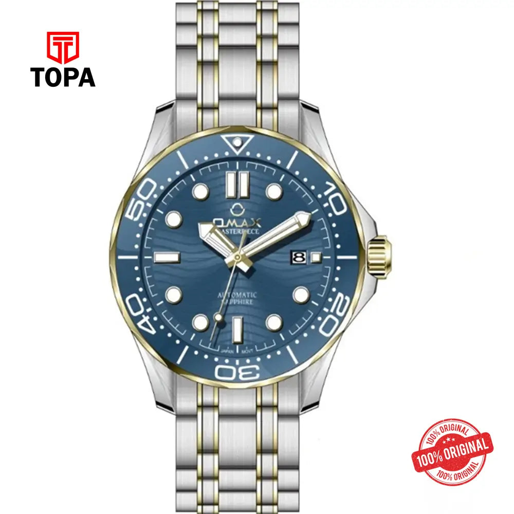 Omax OAOM003T4TI Masterpiece Metal Band Men Watch - Topa