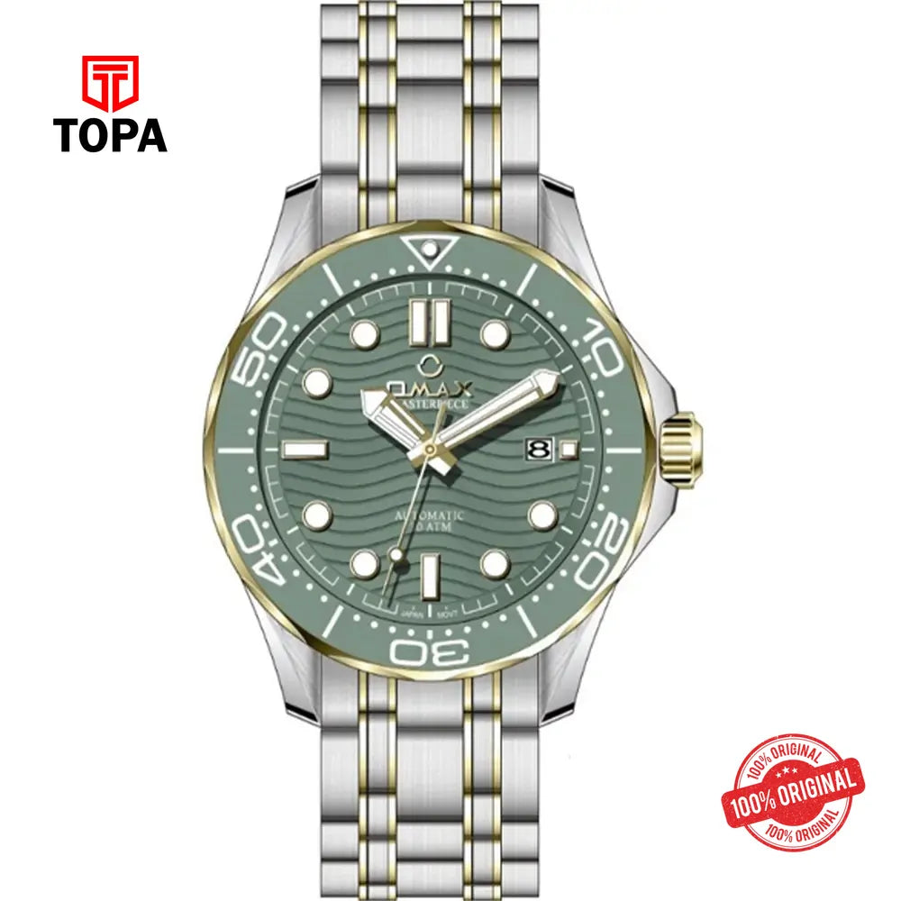 Omax OAOM003T9TI Masterpiece Metal Band Men Watch - Topa