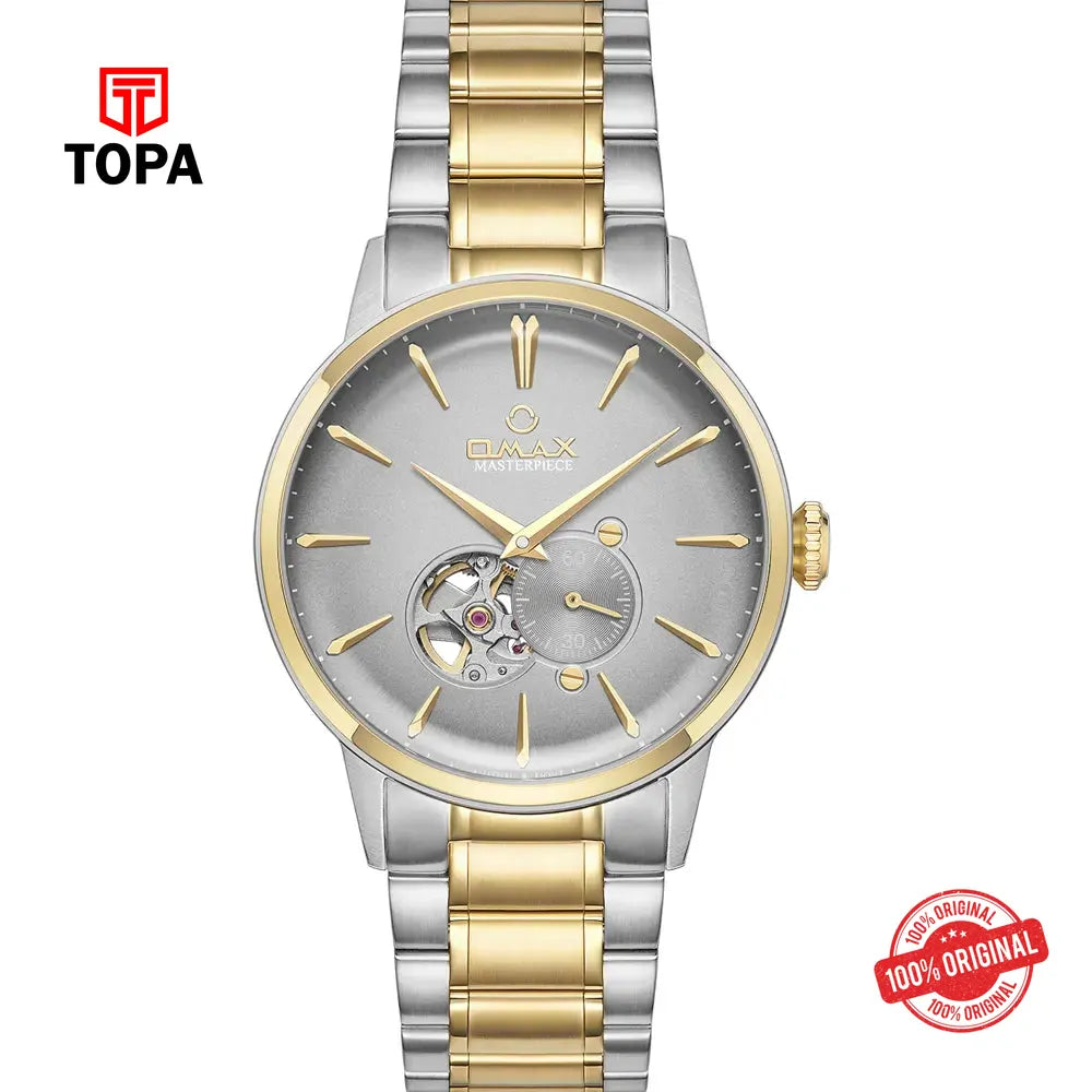 Omax OAOR004T9TY Masterpiece Metal Band Men Watch - Topa